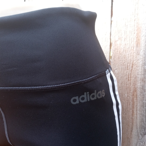 Adidas Performance 3/4 Sports Trousers Black Med - Picture 5 of 7